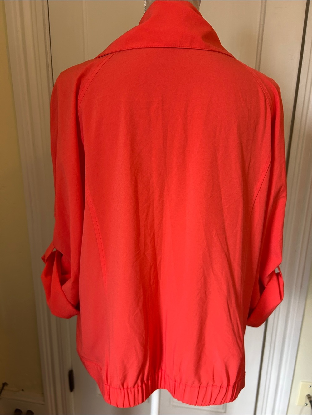 JM Collection Coral Utility Jacket with Gold Hardware size 16 - Picture 4 of 5